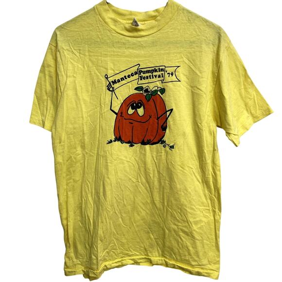 Hanes Other - Vintage 70s Single Stitch Manteca‎ California Pumpkin Festival Halloween Size M